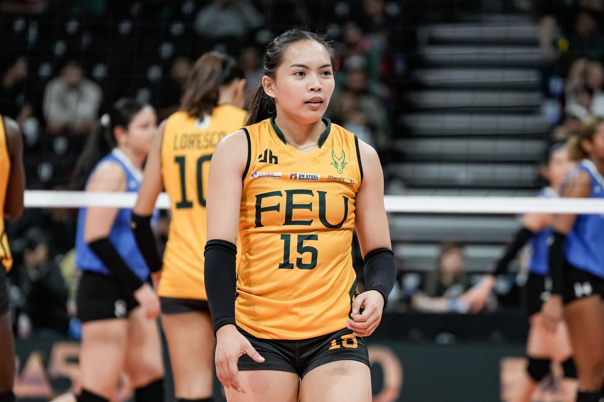 FEU Lady Tamaraws standout Gerz Petallo in the UAAP Season 87 women’s volleyball tournament. Photo from UAAP Media.